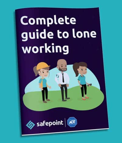A brochure copy of Safepoint's complete guide to lone working