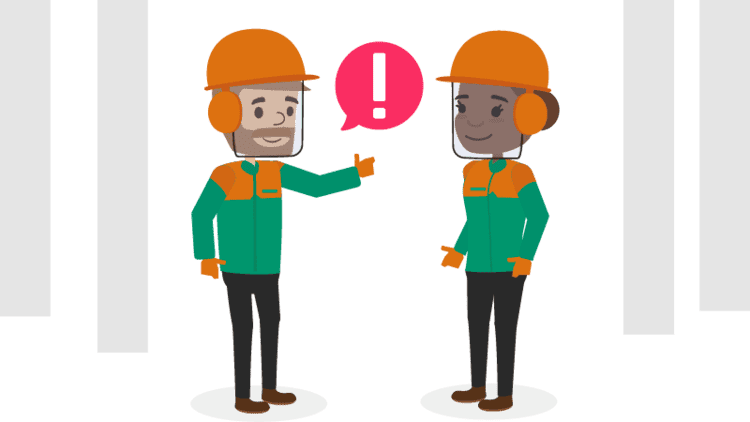 Two forestry workers in safety equipment