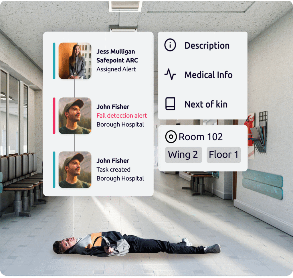 Safepoint Location Beacon lone worker alarm response