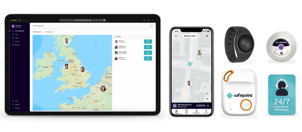 All safepoint lone working products
